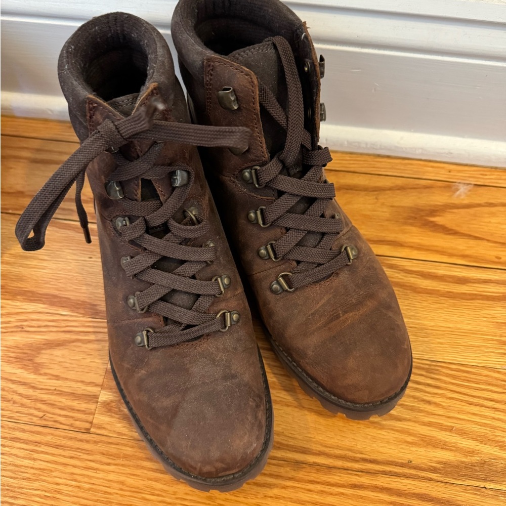Timberland Women's Brown Lace Up Boots